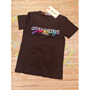 T-SHIRT NERA BEST KID'S 6 ANNI