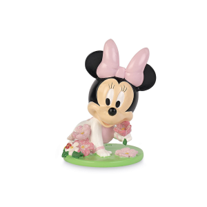 BOMBONIERA BABY MINNIE CON FIORI - LINEA DISNEY 