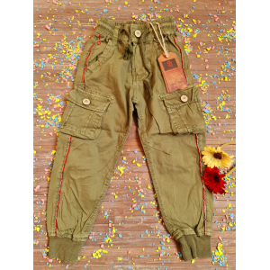 PANTALONI CARGO BIMBO 4/12 ANNI