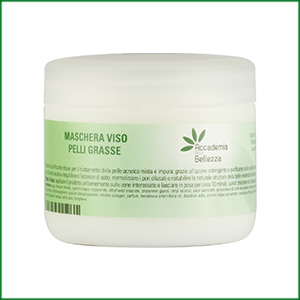 MASCHERA VISO PELLI GRASSE