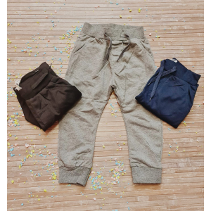 PANTALONE IN TUTA 4/16 ANNI BLU/NERO/GRIGIO