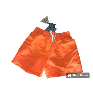 COSTUME BERMUDA  ARANCIO FLUO 6/8-8/10-10/12-12/14-14/16 ANNI