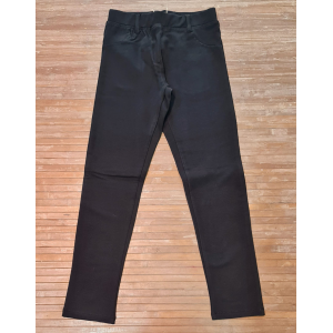 PANTALONE YOURS 8/16 ANNI NERO/BLU