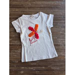 TSHIRT BIANCA BIMBA YOURS 3 4 5 6 7 ANNI