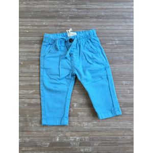 PANTALONI NEONATO YOURS AZZURRO 3/6 6/9 9/12 12/18 18/24 24/30 MESI