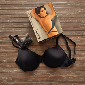 REGGISENO INCROCIATO SELÈNE 3C/4C NERO