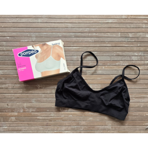 BRASSIERE S/M NERO/CIPRIA