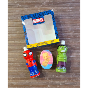 SET GEL DOCCIA E SPUGNA MARVEL