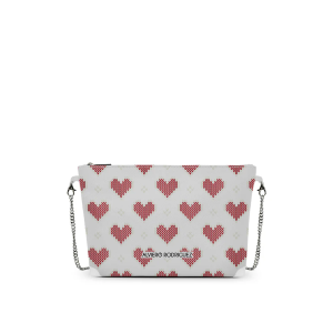 DIVA BAG BIANCA KNITH HEART