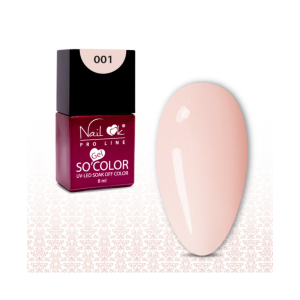 SO'COLOR CLASSIC 001 MILKY, GEL Semipermanente 8 Ml