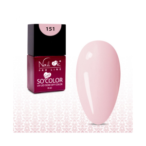 SO'COLOR CLASSIC 151, GEL Semipermanente 8 Ml, Nail OoK Pro Line