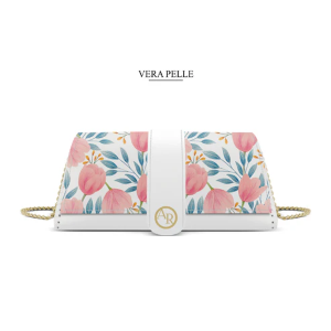 Borsa Bianca Royal Watercolor Floral