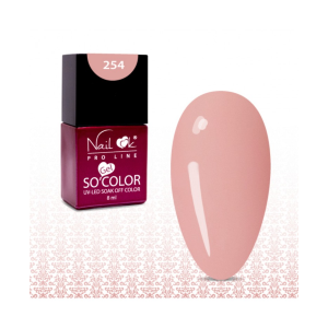 SO'COLOR CLASSIC 254, GEL Semipermanente 8 Ml, Nail OoK Pro Line