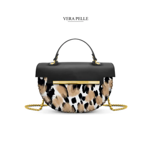 Borsa Giulia Leopard Brush