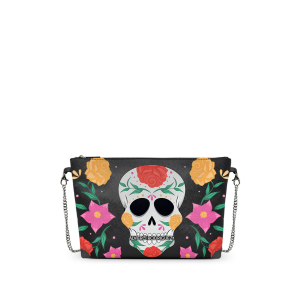 DIVA BAG SKULL FLOWERS