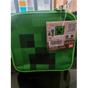 MINECRAFT BORSETTA CON EAU DE TOILETTE 50 ML E DOCCIA SCHIUMA