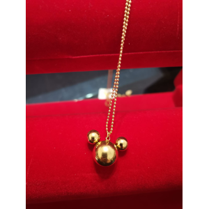 COLLANA ACCIAIO STAINLESS MICKEY