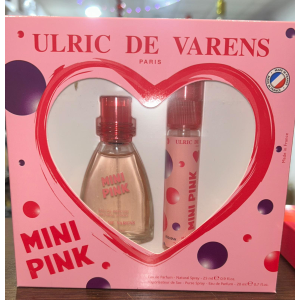 ULRIC DE VARENS MINI PINK EAU DE PARFUM 25 ML E EAU DE PARFUM 20 ML 