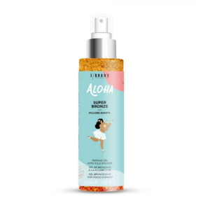 ALOHA SUPER BRONZE CON POLVERE DORATA 150 ML